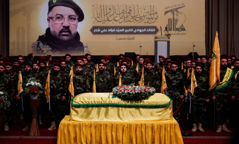 Hezbollah Holds Funeral For Top Commander Fuad Shukr, In Beirut