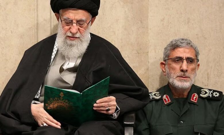 Khamenei and Qaani